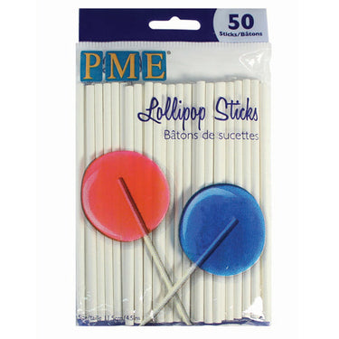 Artigos Diversos - Palitos Para Chupas/Cakepops 11.5cm PME - 50 Un